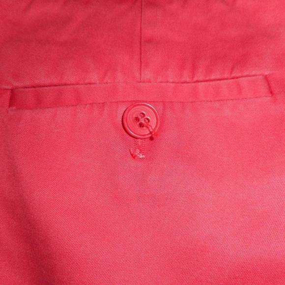 Talbots Petites Size 10P Coral cropped pants - Picture 5 of 7